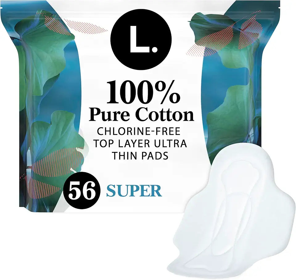 Ultra Thin Unscented Pads with Wings, 56 Count W3190