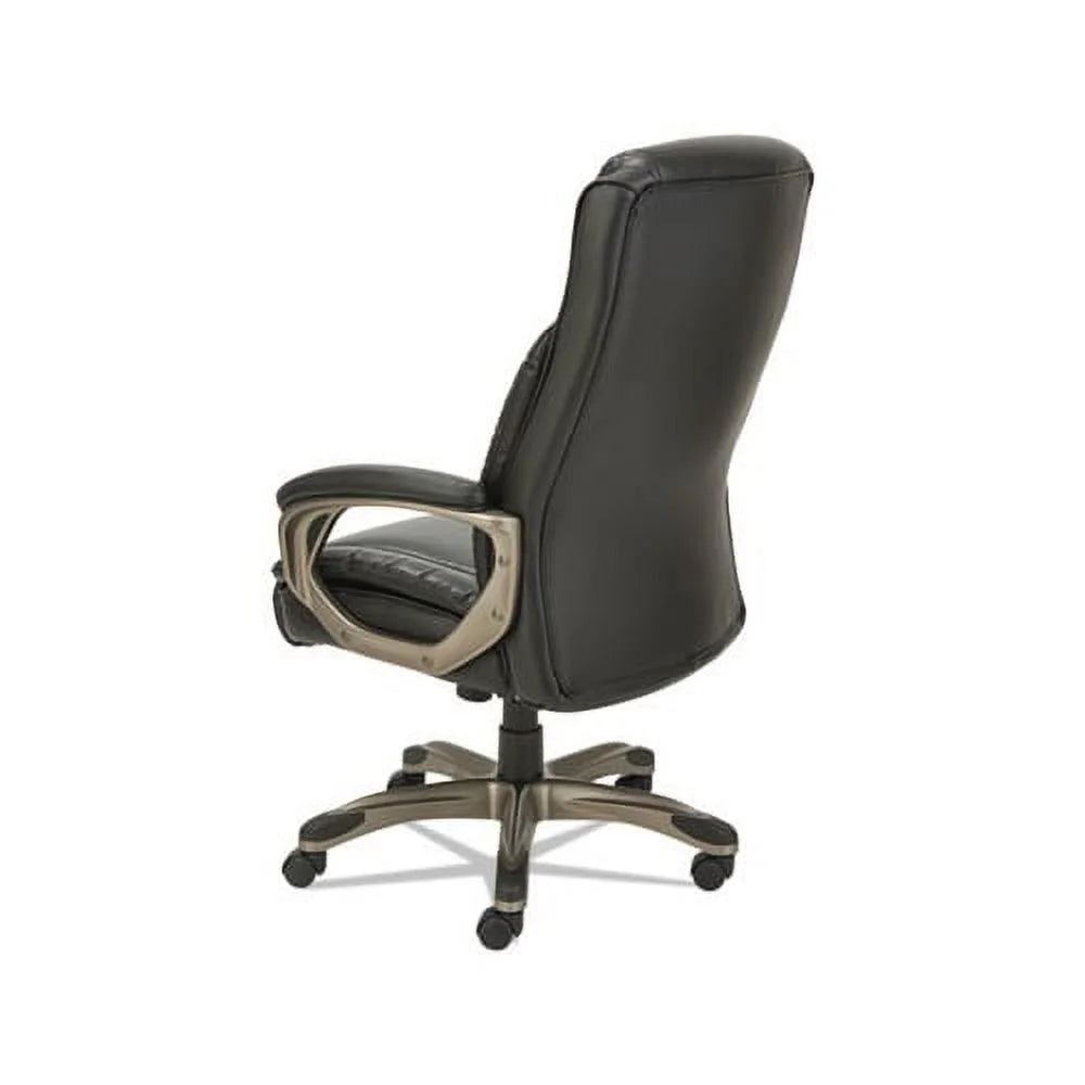 Black High-Back Leather Chair Z240
