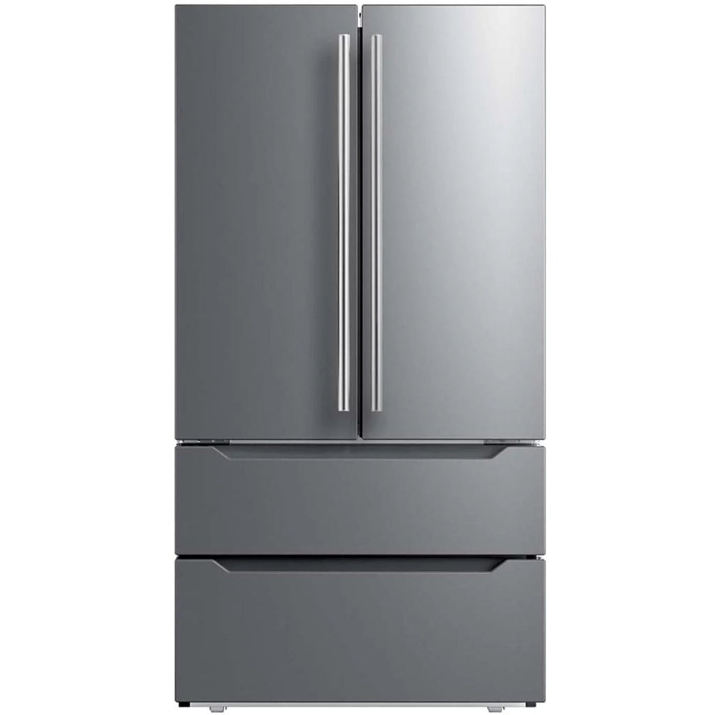 French Door Refrigerator in Stainless Steel D595
