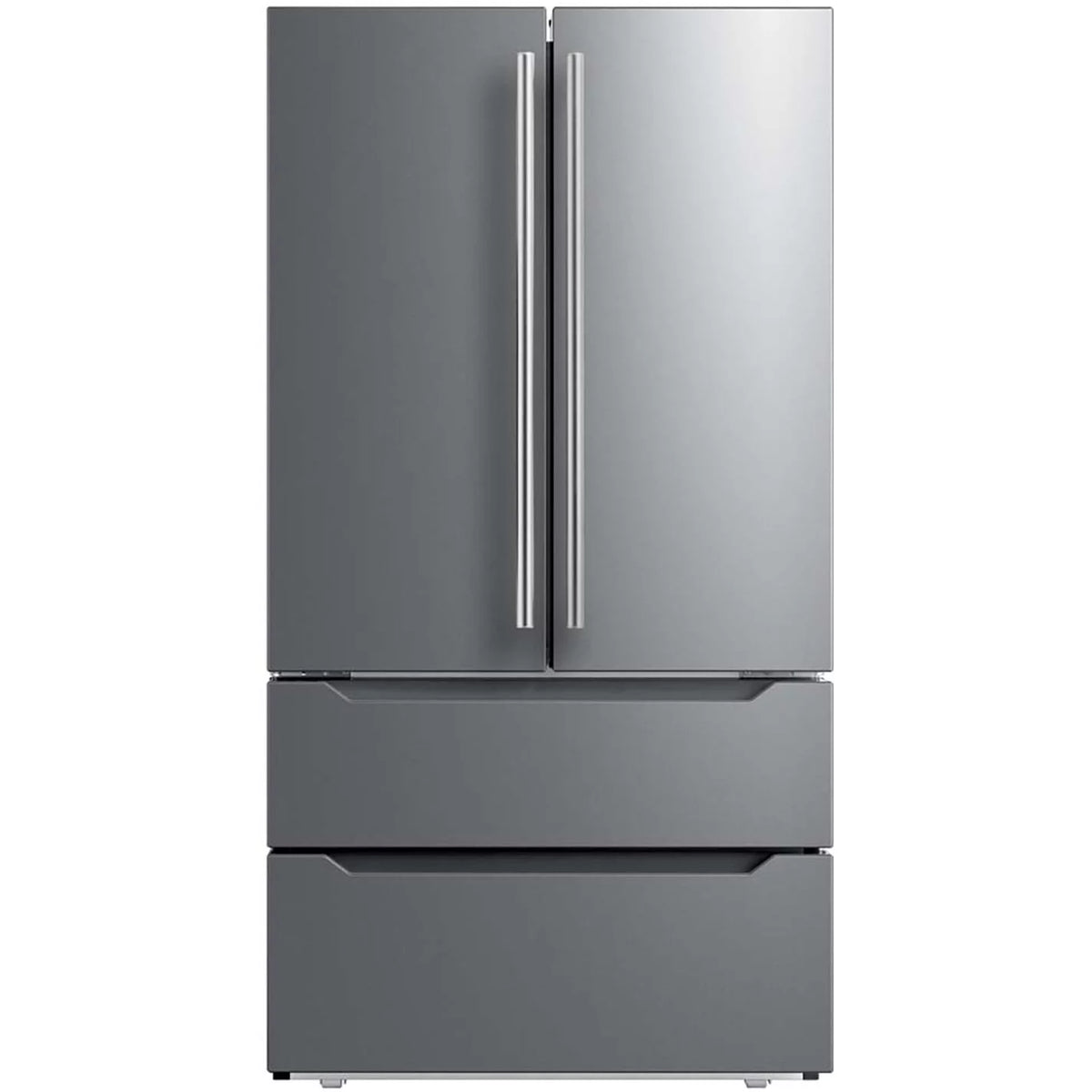 French Door Refrigerator in Stainless Steel D595