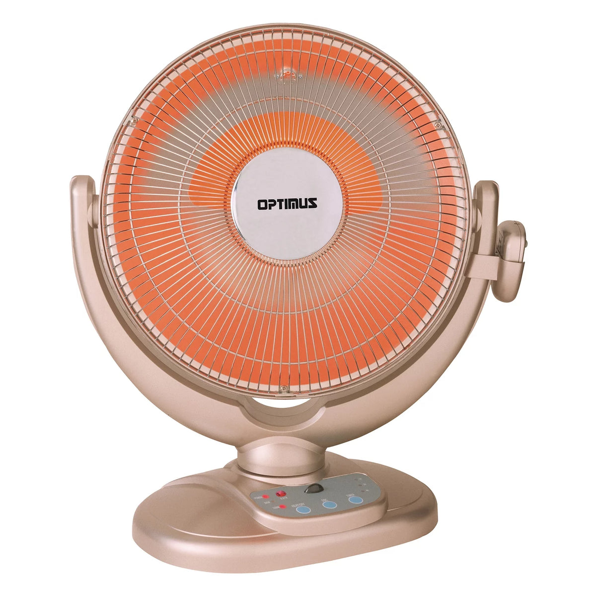14" Adjustable Oscillating Dish Space Heater with Remote Control T19248