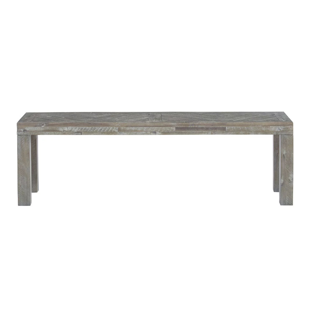 6 PC Rectangular Dining Table Set with Bench Y752136