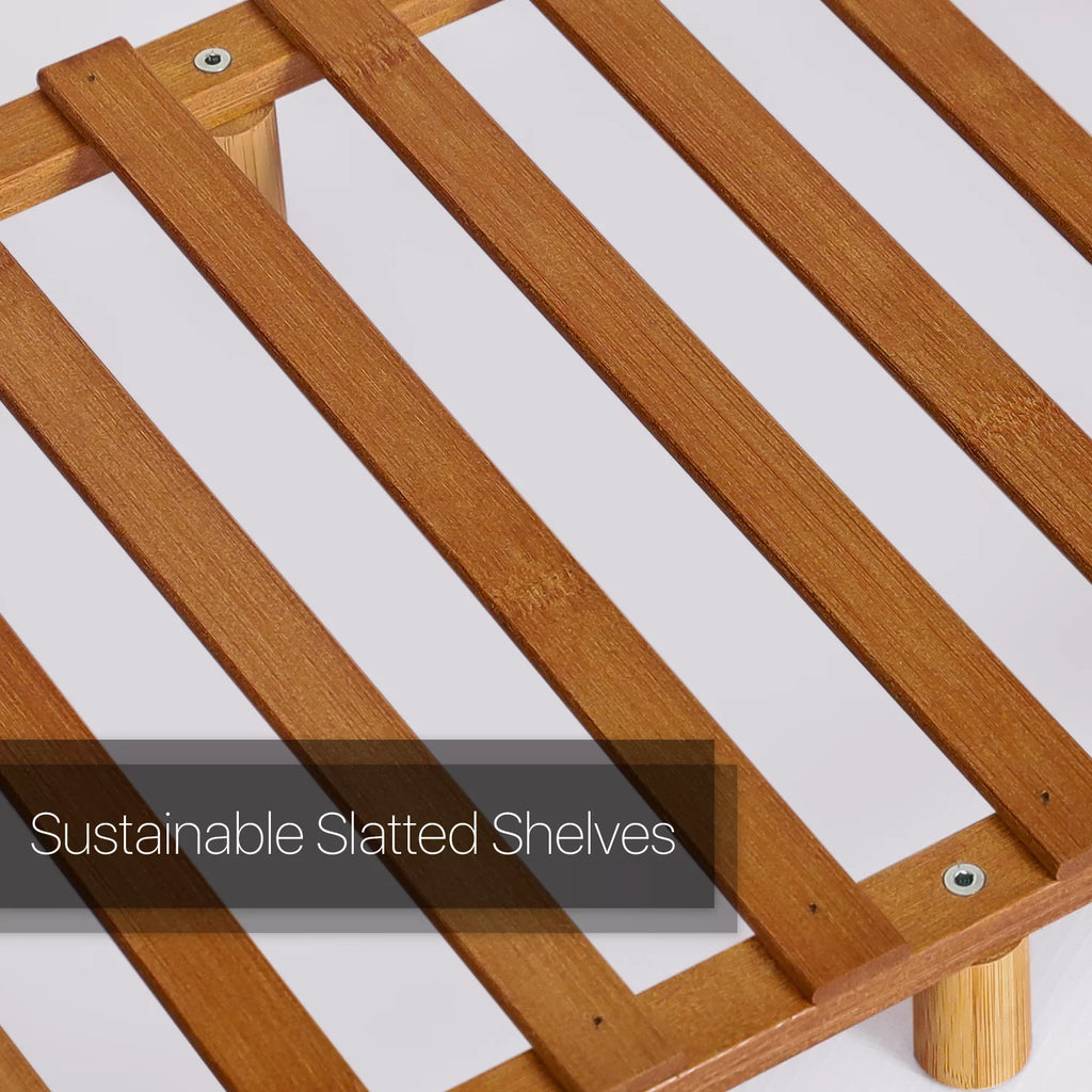 Bamboo 6 Tiers Coat Pants Rack X366707