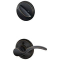 Aged Bronze Left Handed Single Cylinder Interior Pack H514