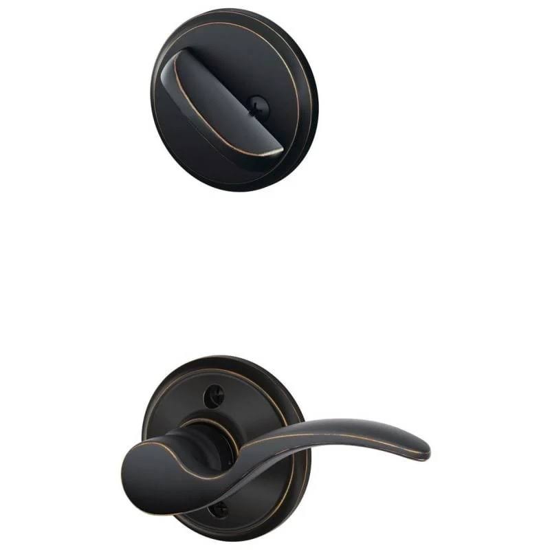 Aged Bronze Left Handed Single Cylinder Interior Pack H514