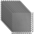 1/2” Thick Foam Interlocking Exercise Mats, Pack of 6 C613322