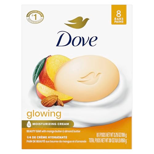 8 Bars Gentle Exfoliating Beauty Bar Soap 3.75 oz G964178