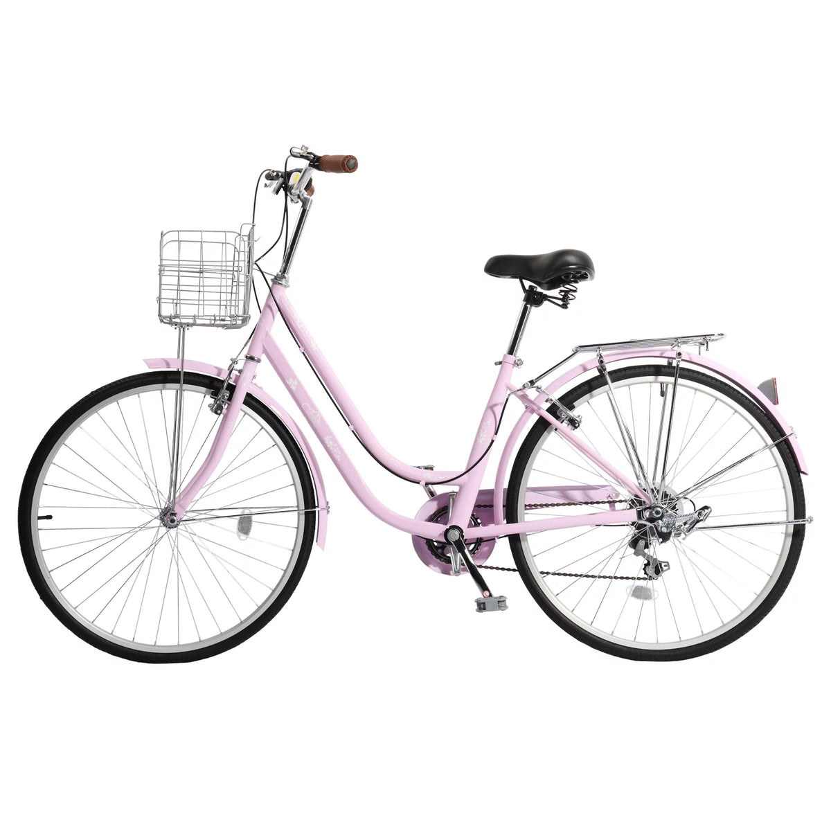 Pink 26in 7 Speed City Bike I178590