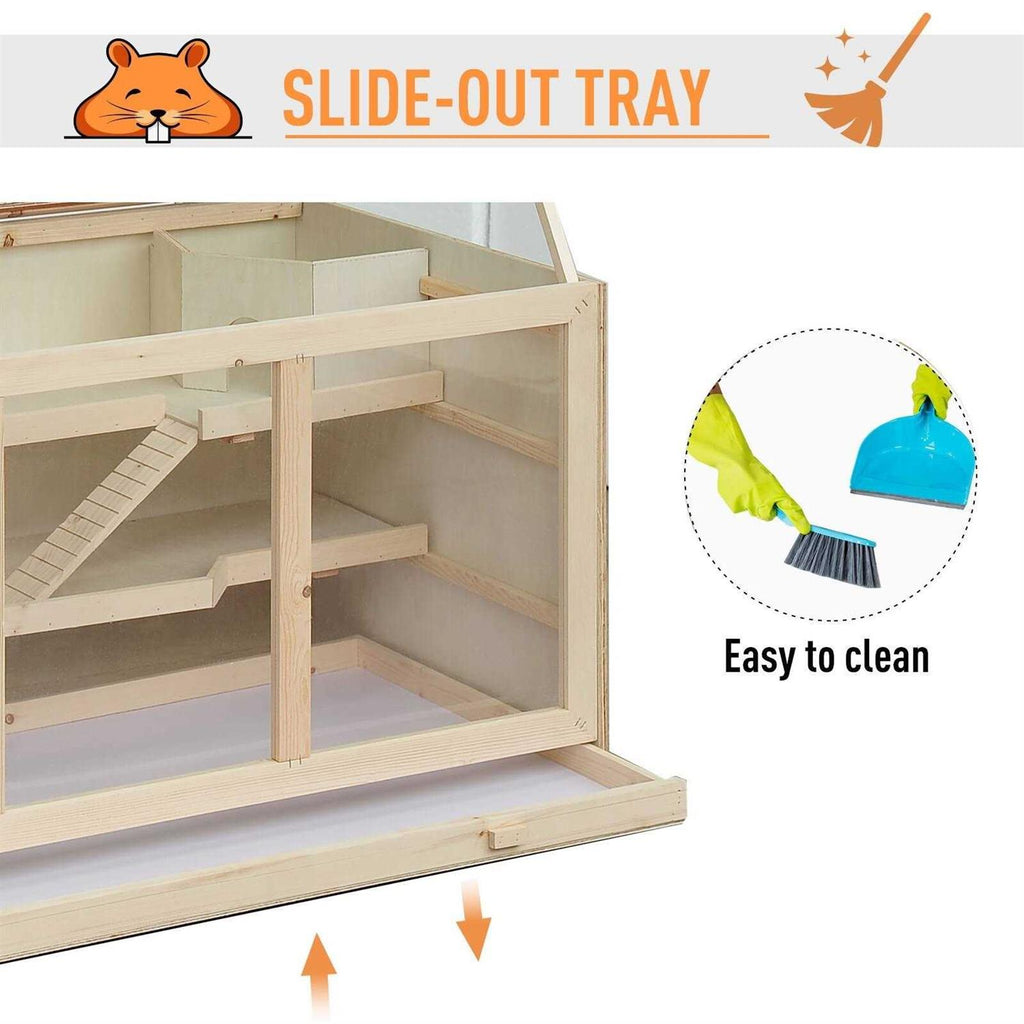 Extra Large Wooden Small Animal Habitat P1919