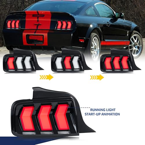 LED Tail Lights Assembly with Sequential Turn Signal B936