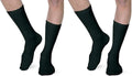 Black Mild Compression Diabetic Socks Size 12-14 XL Pack of 2 N9986