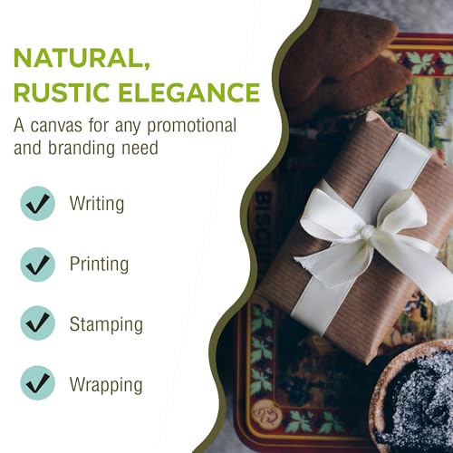 Kraft Brown Wrapping Paper Roll 18" x 100 ft H723198