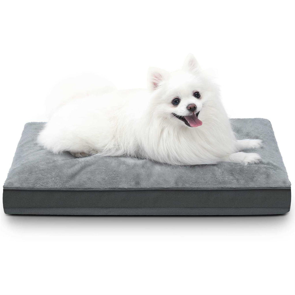 Waterproof Plush Dog Bed with Removable Washable Cover R6653