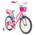 18 Inches Kids Bicycle with Training Wheels & Basket N5868